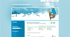 Desktop Screenshot of annuaire-du-surf.com