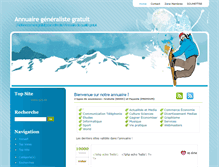 Tablet Screenshot of annuaire-du-surf.com